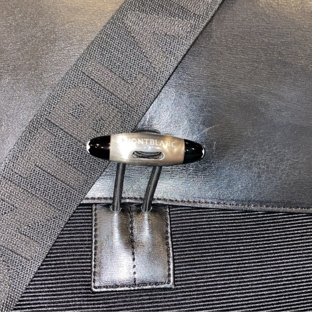 Montblanc Black Messenger Bag - Picture 9 of 11